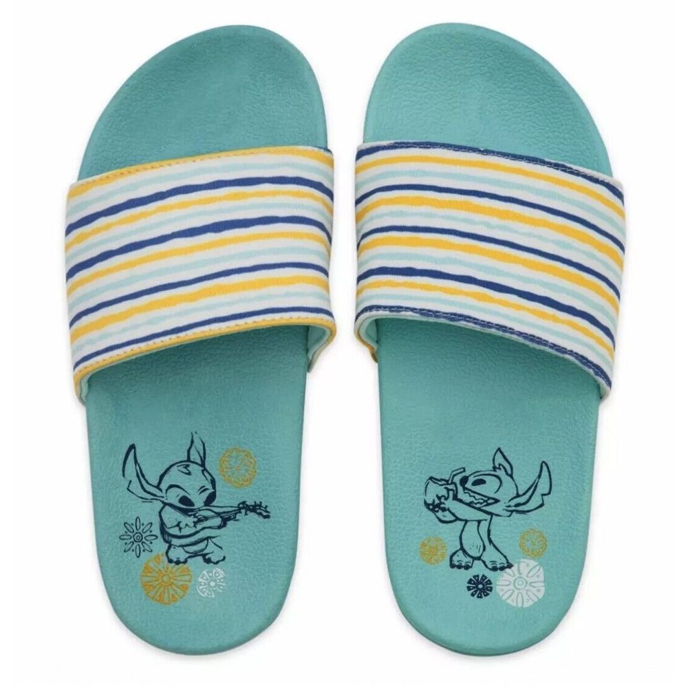 Disney Lilo & Stitch‎ Slides Sandals for Kids  DISNEY STORE Original Size 9/10
